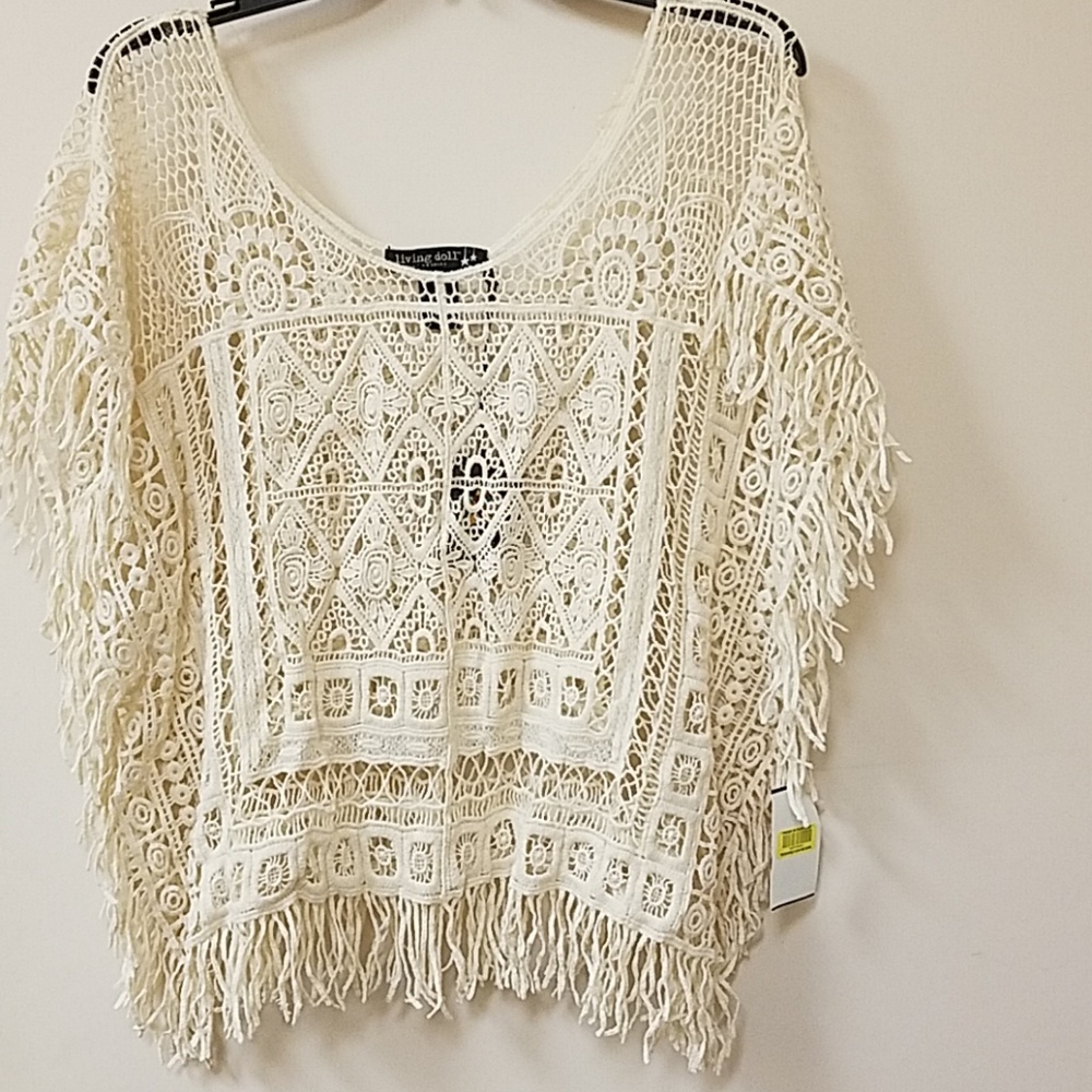 New with tag womens crochet top